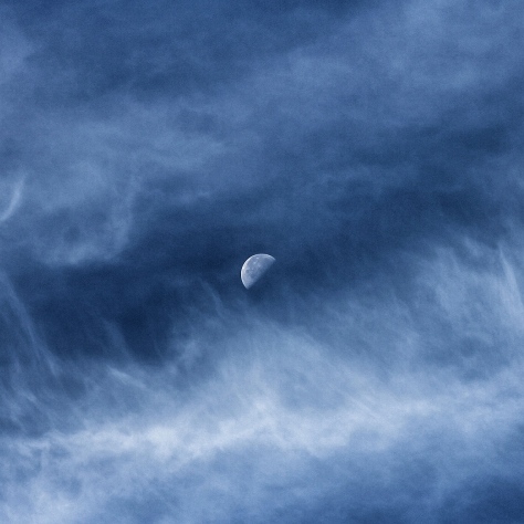 Moon in a Sea of Clouds No4